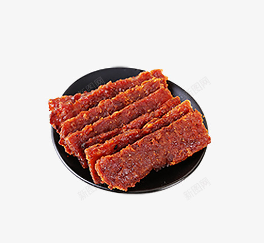 一盘牛肉干png免抠素材_新图网 https://ixintu.com 一盘牛肉干 小吃 牛肉干 美食