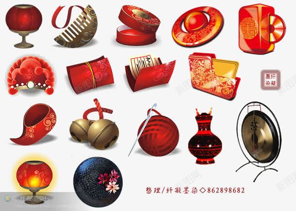 中国古风喜庆元素png免抠素材_新图网 https://ixintu.com 中国 元素 古风 喜庆