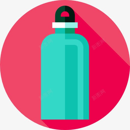 水瓶图标png_新图网 https://ixintu.com 一瓶水 容器 液体 食品 食物和餐厅 饮料