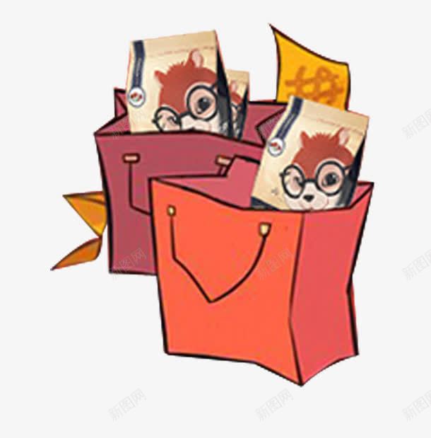 环保购物袋png免抠素材_新图网 https://ixintu.com 手绘 环保 购物袋 购物袋PNG图片