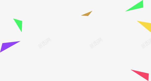 蓝色绿色红色不规则三角形png免抠素材_新图网 https://ixintu.com 漂浮 红色蓝色 蓝色绿色红色不规则三角形