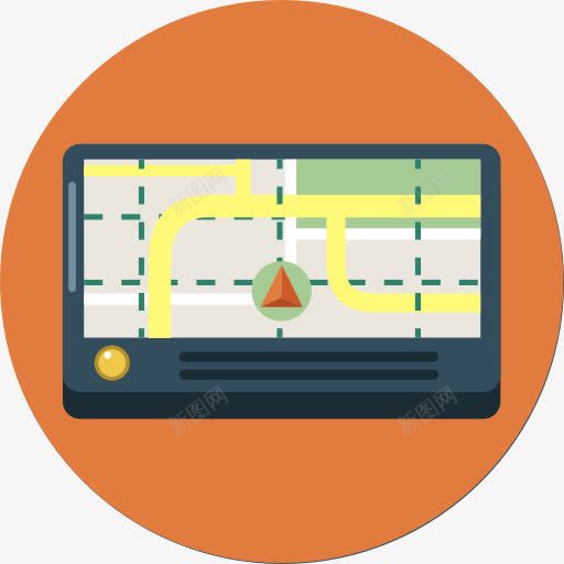 全球定位系统GPS图标png_新图网 https://ixintu.com gps 全球定位系统gps