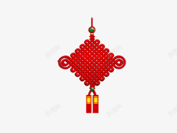 中国结喜庆新年元素装饰图案png免抠素材_新图网 https://ixintu.com 中国结 元素 喜庆 图案 新年 装饰