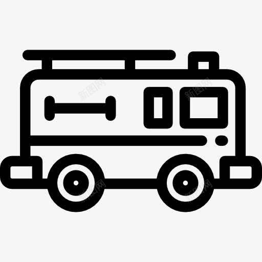 消防车图标png_新图网 https://ixintu.com 交通运输 急救 汽车 消防车 车辆 运输