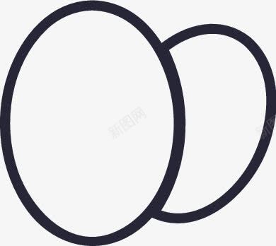 土鸡蛋图标png_新图网 https://ixintu.com 土鸡蛋