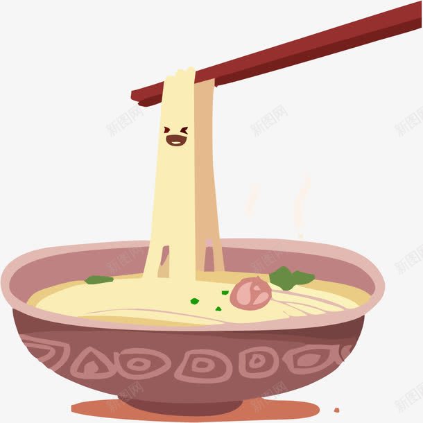 美味面条矢量图eps免抠素材_新图网 https://ixintu.com 矢量素材 美食 面条 面条png 面食 矢量图