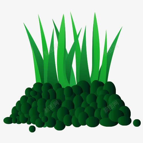 卡通草植物png免抠素材_新图网 https://ixintu.com 免抠 卡通 植物 草