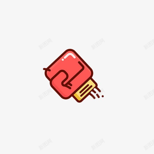 卡通可爱拳击手套png免抠素材_新图网 https://ixintu.com 卡通 可爱 手套 拳击手套