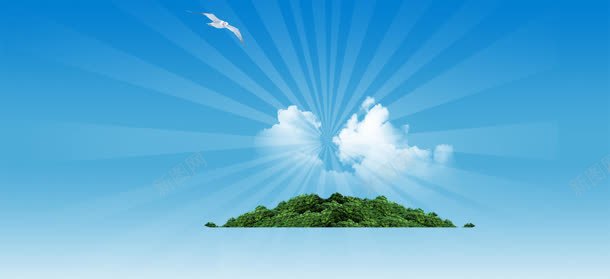 蓝色信鸽唯美浪漫背景图jpg设计背景_新图网 https://ixintu.com 信鸽 浪漫 背景 蓝色 飞鸽传书