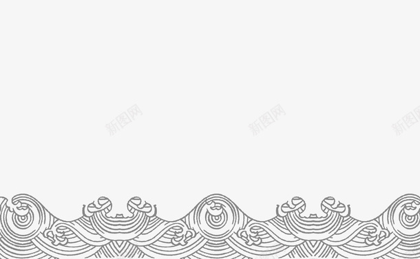 云纹装饰节日传统元素psd免抠素材_新图网 https://ixintu.com 云纹 传统 元素 装饰