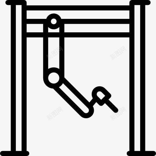工业机器人图标png_新图网 https://ixintu.com 工业机器人 工厂 技术