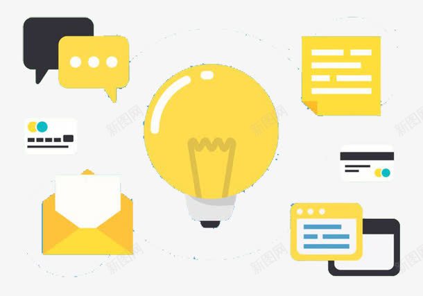 信息留言短信沟通psd免抠素材_新图网 https://ixintu.com 信息 沟通 留言 短信