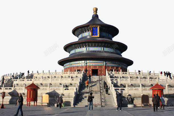 天坛古建筑png免抠素材_新图网 https://ixintu.com 古建筑 天坛 抠图元素 背景装饰
