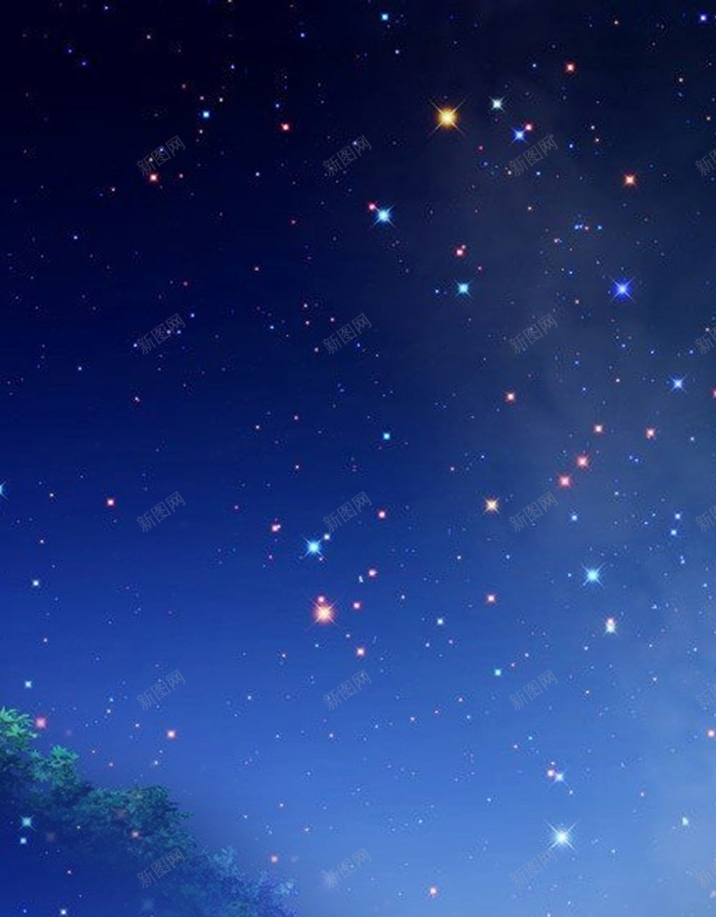 蓝色星空纹理海报背景psd设计背景_新图网 https://ixintu.com 大气 星空 海报 神秘 纹理 背景 蓝色星空 质感