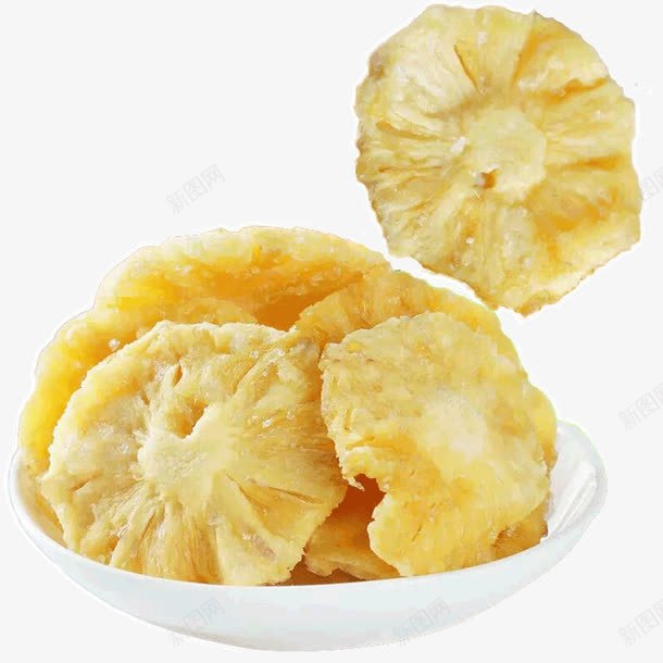 黄色菠萝干png免抠素材_新图网 https://ixintu.com 果干 菠萝 菠萝干 黄色