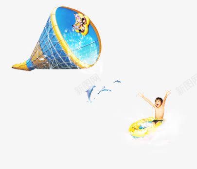 h5儿童漂流png免抠素材_新图网 https://ixintu.com h5儿童漂流 水 游乐园
