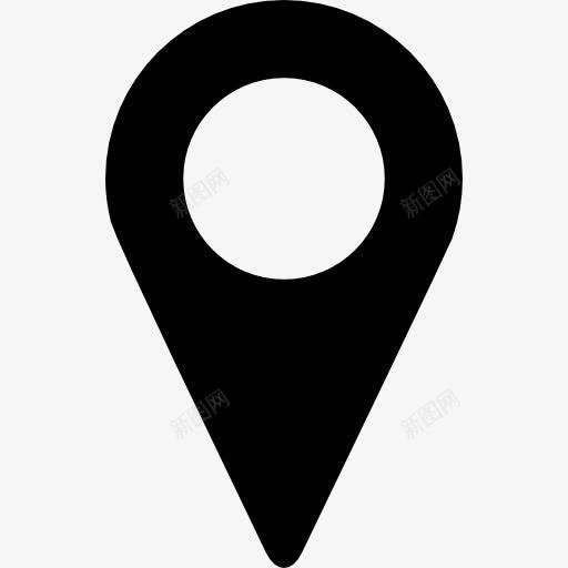 地图位置指针图标png_新图网 https://ixintu.com 位置 地图和国旗 指向 点