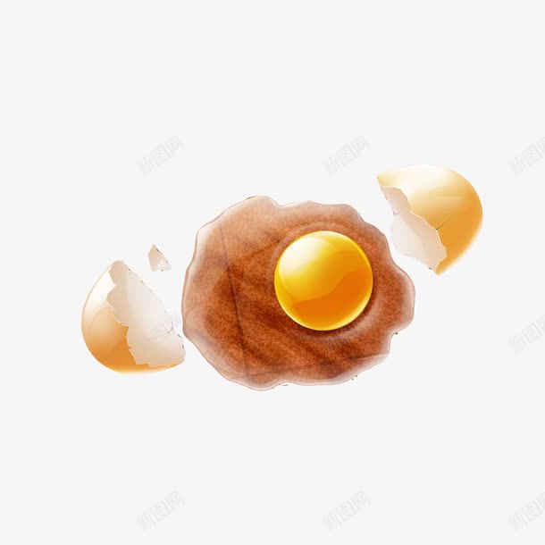 彩铅破壳鸡蛋png免抠素材_新图网 https://ixintu.com 破壳 裂开的鸡蛋 鸡 鸡蛋