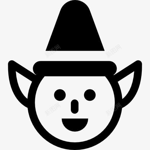 海精灵图标png_新图网 https://ixintu.com 人 圣诞老人 圣诞节 头 帮手 帽子 幻想