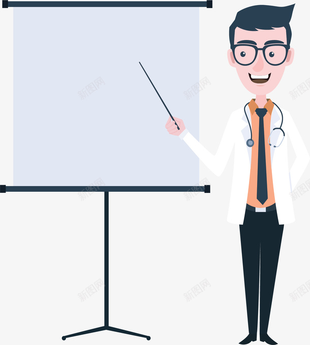 医疗报告演讲医生矢量图ai免抠素材_新图网 https://ixintu.com 医生 医疗报告 医疗演讲 医疗研究 报告演讲 矢量png 矢量图