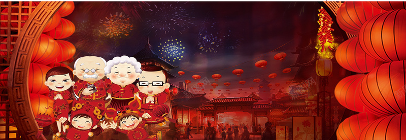 中国风新春红色电商海报背景psd设计背景_新图网 https://ixintu.com 喜迎新春 恭贺新春 新春创意 新春图 新春快乐 新春晚会 新春活动 欢度新春 贺新春 迎新春 闹新春
