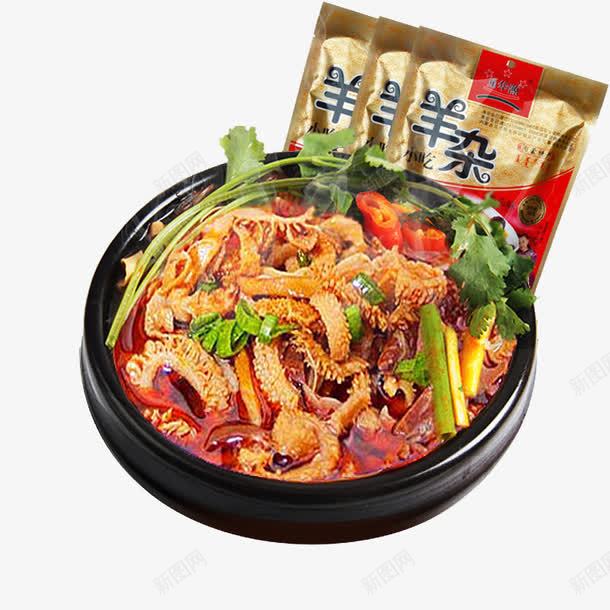 星华源内蒙古特产羊杂png免抠素材_新图网 https://ixintu.com 产品实物 口味纯正 番茄味 香辣