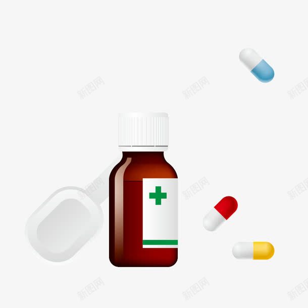 医药药品png免抠素材_新图网 https://ixintu.com 医学 医疗 医药 药品