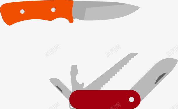 手绘插图水果刀多功能刀具png免抠素材_新图网 https://ixintu.com 刀具 刀子 多功能刀具 小刀 手绘卡通刀子 手绘插图 水果刀
