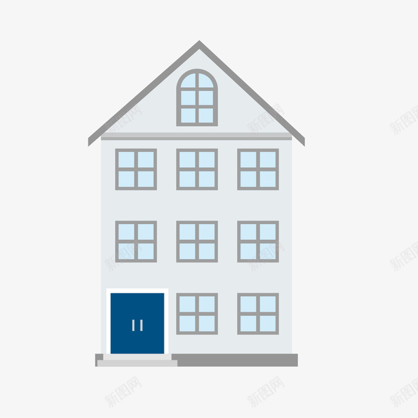 卡通装饰扁平化屋子图标矢量图eps_新图网 https://ixintu.com 卡通屋子 屋子 屋子png 屋子图标 房子 扁平化装饰屋子 矢量屋子 矢量图
