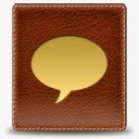 皮包风格标志网页图标聊天png_新图网 https://ixintu.com png 图标 标志 皮包 网页 聊天 风格