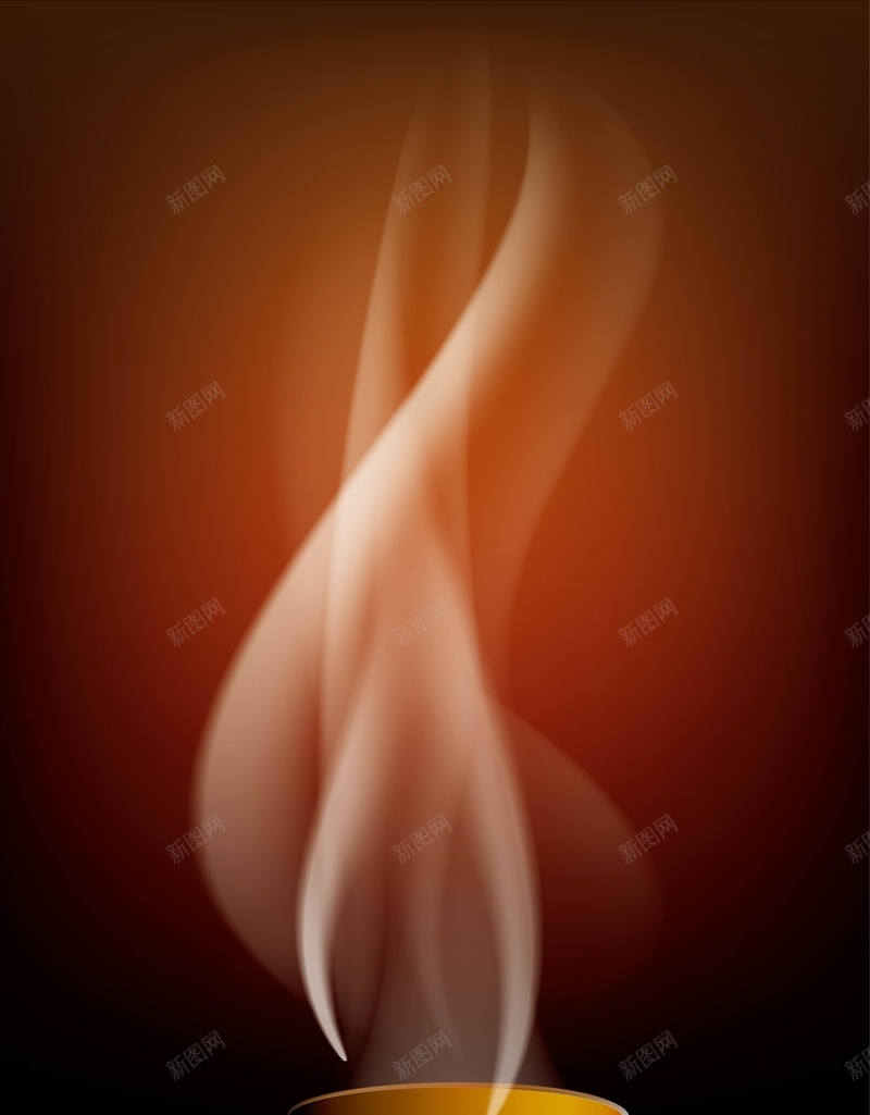 矢量复古欧式咖啡雾气背景ai设计背景_新图网 https://ixintu.com 咖啡 复古 欧式 烟雾 矢量 美味 背景 质感 金咖色 雾气 矢量图