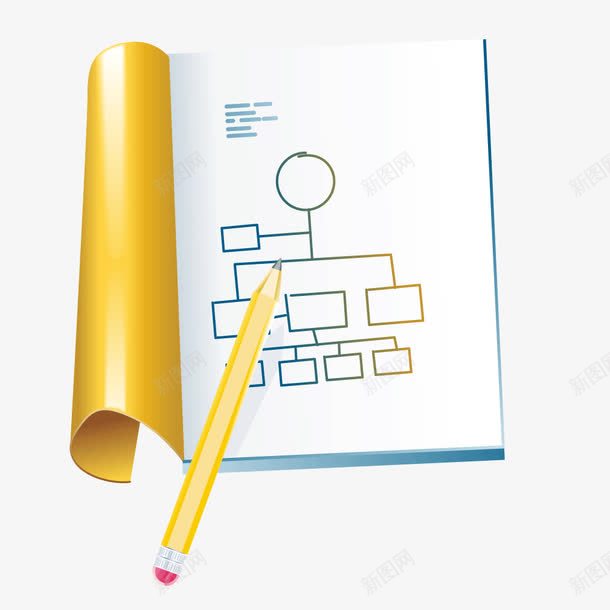 黄色质感图书笔记本矢量图ai免抠素材_新图网 https://ixintu.com 图书 笔记本 质感 黄色 黄色质感 矢量图
