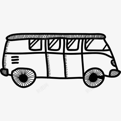总线图标png_新图网 https://ixintu.com 交通 交通工具 公共汽车 汽车 运输