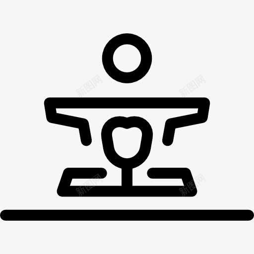 呼吸的位置图标png_新图网 https://ixintu.com 人 健身房 坚持的人 普拉提 瑜伽 锻炼