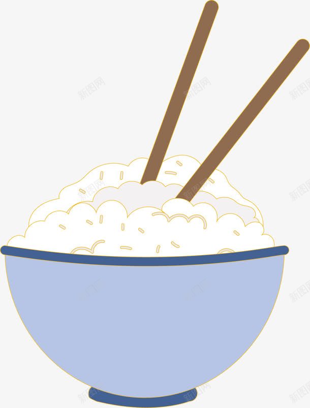 大米饭矢量图ai免抠素材_新图网 https://ixintu.com png 大米饭 矢量素材 米饭 食物 矢量图