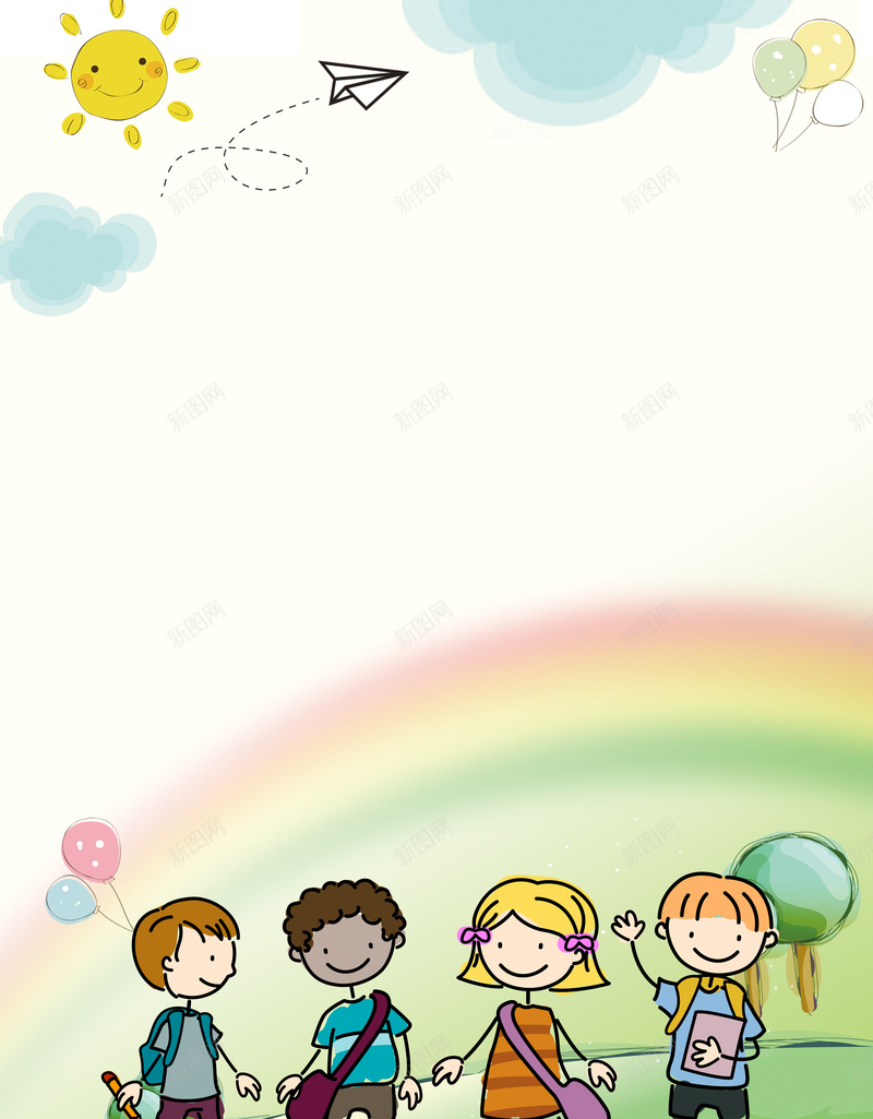 矢量卡通幼儿园招生海报背景psd设计背景_新图网 https://ixintu.com 双语幼儿园 幼儿园 幼儿园DM单 幼儿园单页 幼儿园宣传单 幼儿园开学 幼儿园招生 招生 招生简章