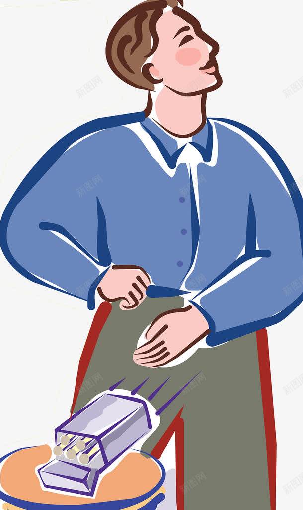 丢垃圾插画png免抠素材_新图网 https://ixintu.com 不要乱丢垃圾 丢垃圾 垃圾桶 扔东西 插画