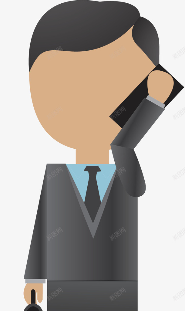 卡通商务男生矢量图eps免抠素材_新图网 https://ixintu.com 卡通商务男生 卡通男人 矢量男人 矢量图