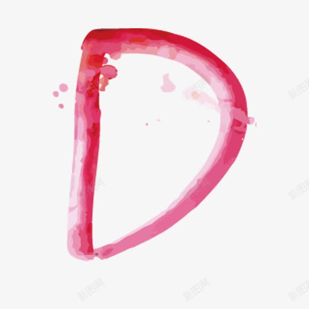 水彩字母Dpng免抠素材_新图网 https://ixintu.com D PNG图形 PNG装饰 字母 水彩 装饰