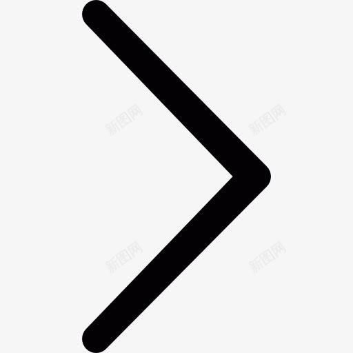 滚动箭头向右图标png_新图网 https://ixintu.com 形状 方向 正确 滚动 点 移动