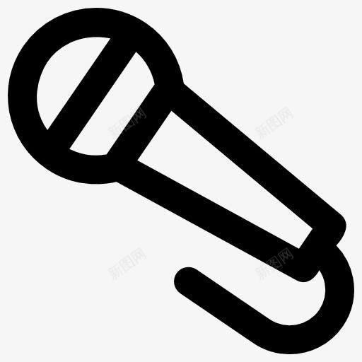 麦克风图标png_新图网 https://ixintu.com 卡拉 唱歌的歌手 扬声器 音乐技术 麦克风