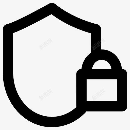 盾图标png_新图网 https://ixintu.com 保护 安全 安全系统 武器 盾 防御