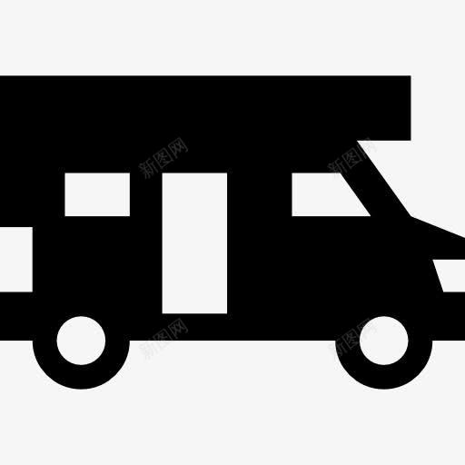 大篷车图标png_新图网 https://ixintu.com 夏天的假期 大篷车 拖车 旅游 汽车 运输 露营
