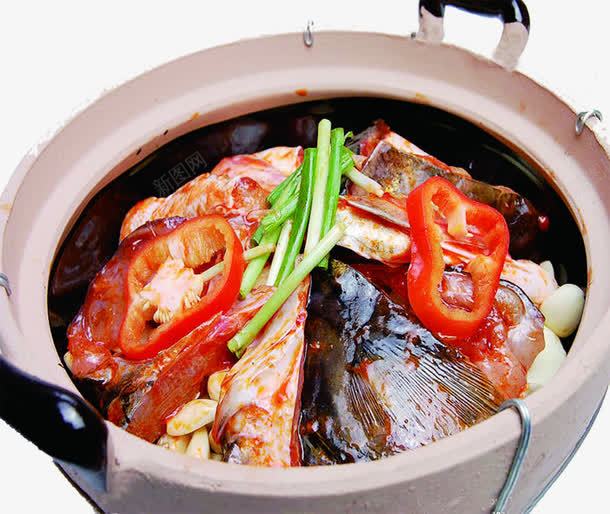 岭南沙锅鱼头png免抠素材_新图网 https://ixintu.com 南沙 食物 饮食 鱼头