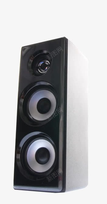 家用音箱png免抠素材_新图网 https://ixintu.com 产品实物 家用音箱 黑色