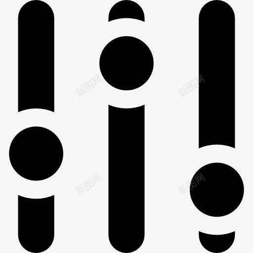 均衡器图标png_新图网 https://ixintu.com 均衡 均衡器 大杯固体 工具 按钮 控制台 界面
