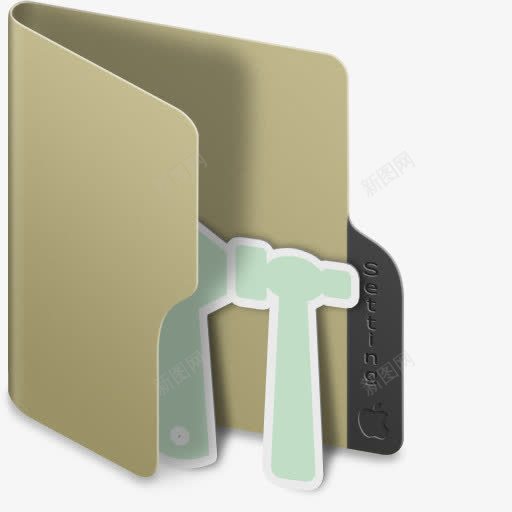 设置文件夹macosfoldericons图标png_新图网 https://ixintu.com Setting folder 文件夹 设置