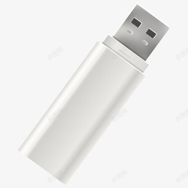 白色优盘存储工具图标png_新图网 https://ixintu.com 优盘 存储 工具 白色