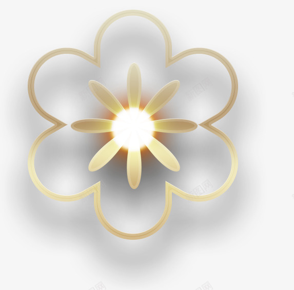 装饰伪3D鲜花线条psd免抠素材_新图网 https://ixintu.com 伪3D 线条 花卉 花朵 装饰图案 装饰鲜花线条 鲜花