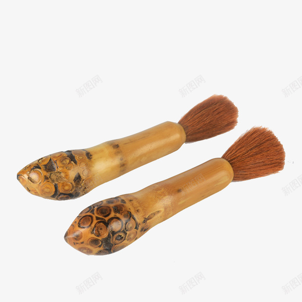 实木茶刷png免抠素材_新图网 https://ixintu.com 产品实物 茶具 茶刷 茶配